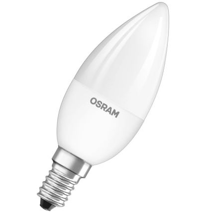 LED-pære dæmpbar RGBW-farver STAR E14/4,5W/230V 2700K + fjernbetjening – Osram