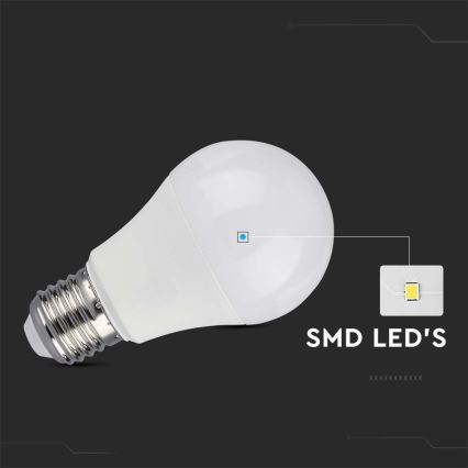 LED-pære dæmpbar SAMSUNG CHIP A60 E27/11W/230V 3000K