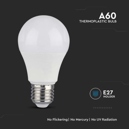 LED-pære dæmpbar SAMSUNG CHIP A60 E27/11W/230V 3000K