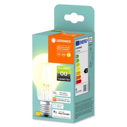 LED-pære dæmpbar SMART+ A60 E27/6W/230V 2700K  - Ledvance