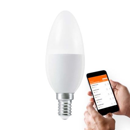 LED-pære dæmpbar SMART+ E14/5W/230V 2700K-6500K Wi-Fi - Ledvance