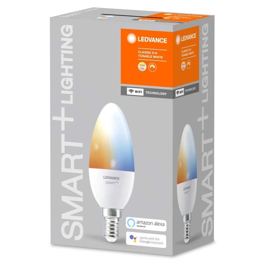 LED-pære dæmpbar SMART+ E14/5W/230V 2700K-6500K Wi-Fi - Ledvance