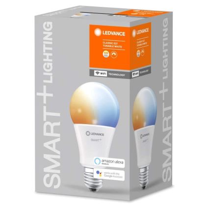 LED-pære dæmpbar SMART+ E27/14W/230V 2700K-6500K Wi-Fi - Ledvance