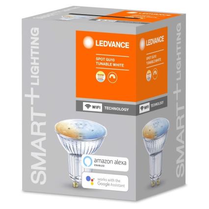 LED-pære dæmpbar SMART+ GU10/5W/230V 2700K-6500K Wi-Fi - Ledvance