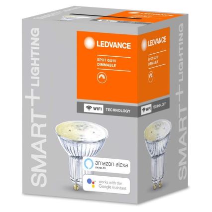 LED-pære dæmpbar SMART+ GU10/5W/230V 2700K Wi-Fi - Ledvance