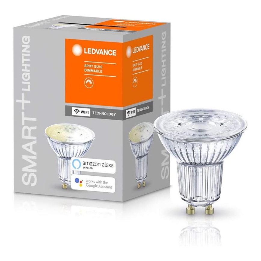 LED-pære dæmpbar SMART+ GU10/5W/230V 2700K Wi-Fi - Ledvance