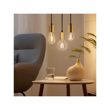 LED-pære dæmpbar FILAMENT ST64 E27/6,7W/230V 2700-6500K CRI 90 Wi-Fi - WiZ