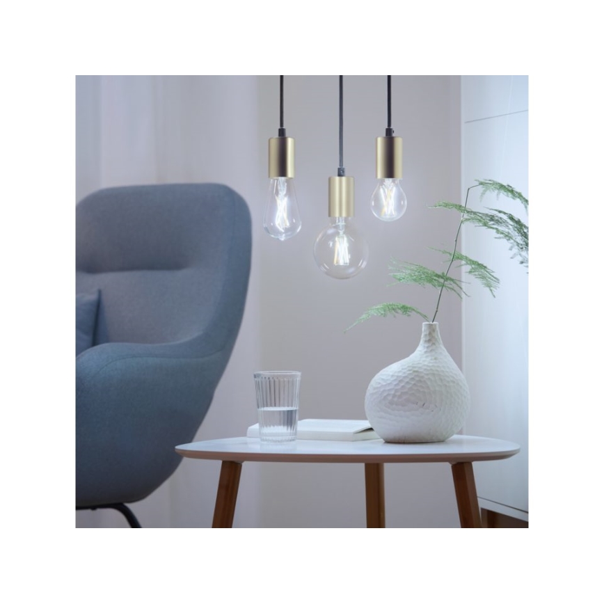 LED-pære dæmpbar FILAMENT ST64 E27/6,7W/230V 2700-6500K CRI 90 Wi-Fi - WiZ