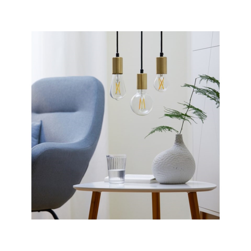 LED-pære dæmpbar FILAMENT ST64 E27/6,7W/230V 2700-6500K CRI 90 Wi-Fi - WiZ