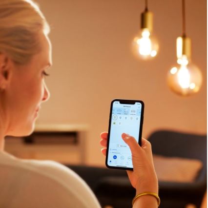 LED-pære dæmpbar VINTAGE FILAMENT C35 E14/4,9W/230V 2000-5000K CRI 90 Wi-Fi - WiZ