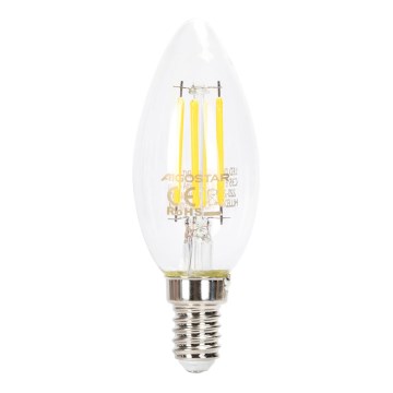 LED-pære dæmpbar VINTAGE C35 E14/4W/230V 6500K - Aigostar
