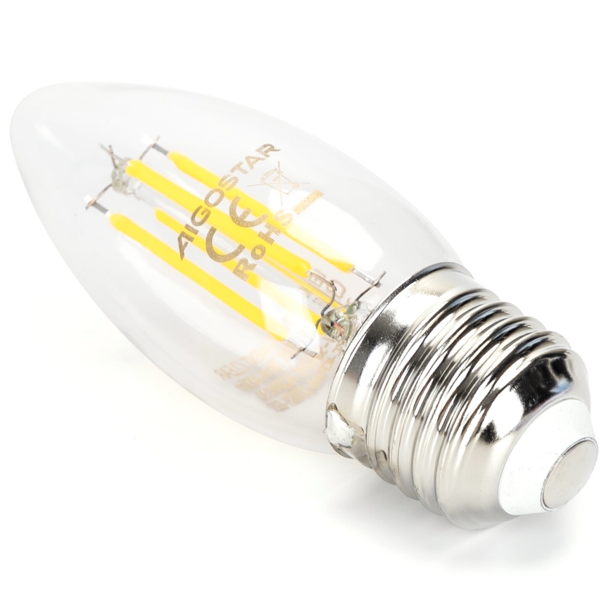 LED-pære dæmpbar VINTAGE C35 E27/4W/230V 6500K - Aigostar