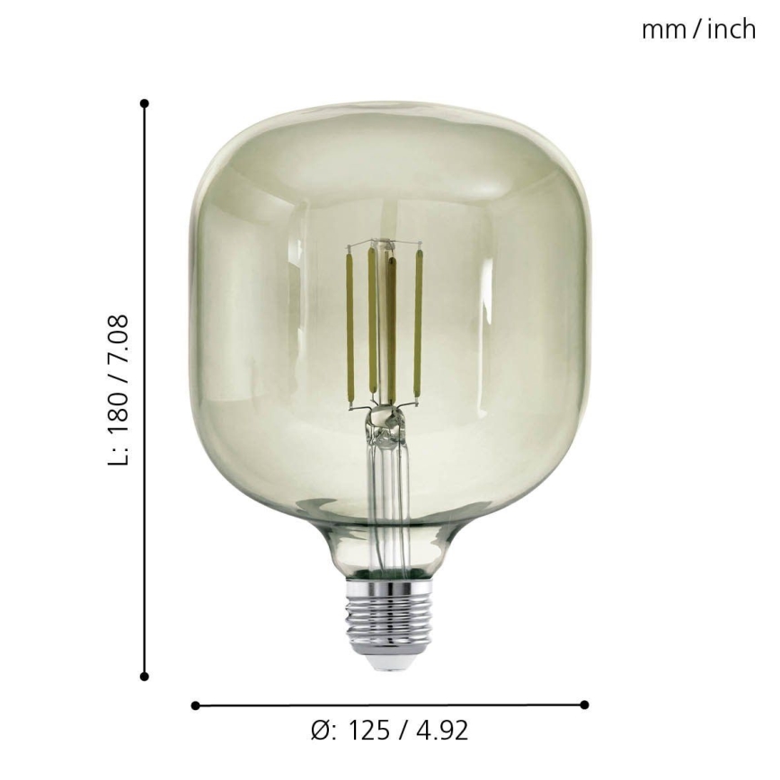 LED-pære dæmpbar VINTAGE E27/4W/230V 3000K  - Eglo 12597