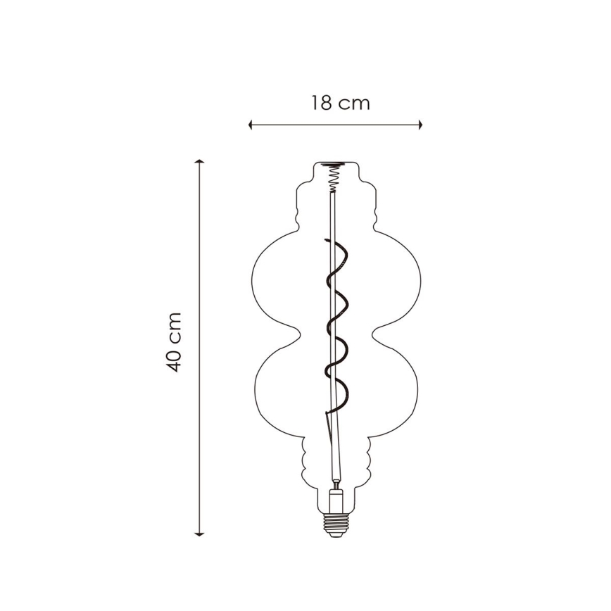 LED-pære dæmpbar VINTAGE EDISON E27/4W/230V 2200K CRI 90