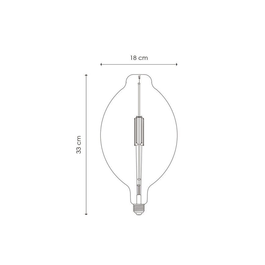 LED-pære dæmpbar VINTAGE EDISON E27/4W/230V 3000K