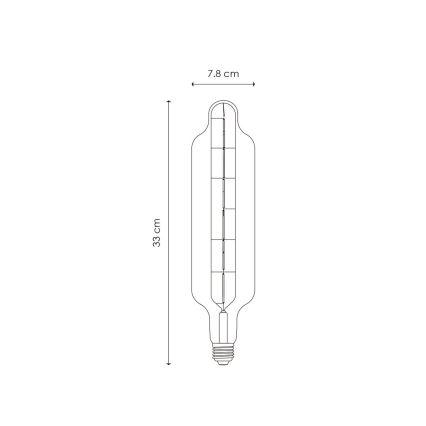 LED-pære dæmpbar VINTAGE EDISON E27/5W/230V 1800K