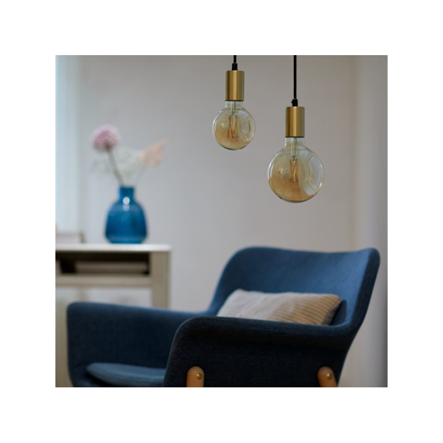 LED-pære dæmpbar VINTAGE FILAMENT G95 E27/6,7W/230V 2000-5000K CRI 90 Wi-Fi - WiZ