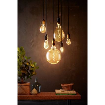 LED-pære dæmpbar VINTAGE Philips G200 E27/7W/230V 2000K