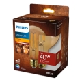 LED-pære dæmpbar VINTAGE Philips G95 E27/7W/230V 1800K
