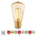LED-pære dæmpbar VINTAGE ST48 E27/3W/230V 2200K - STEPDIMMING - Eglo 12521