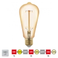 LED-pære dæmpbar VINTAGE ST64 E27/4W/230V 2200K - STEPDIMMING - Eglo 12863
