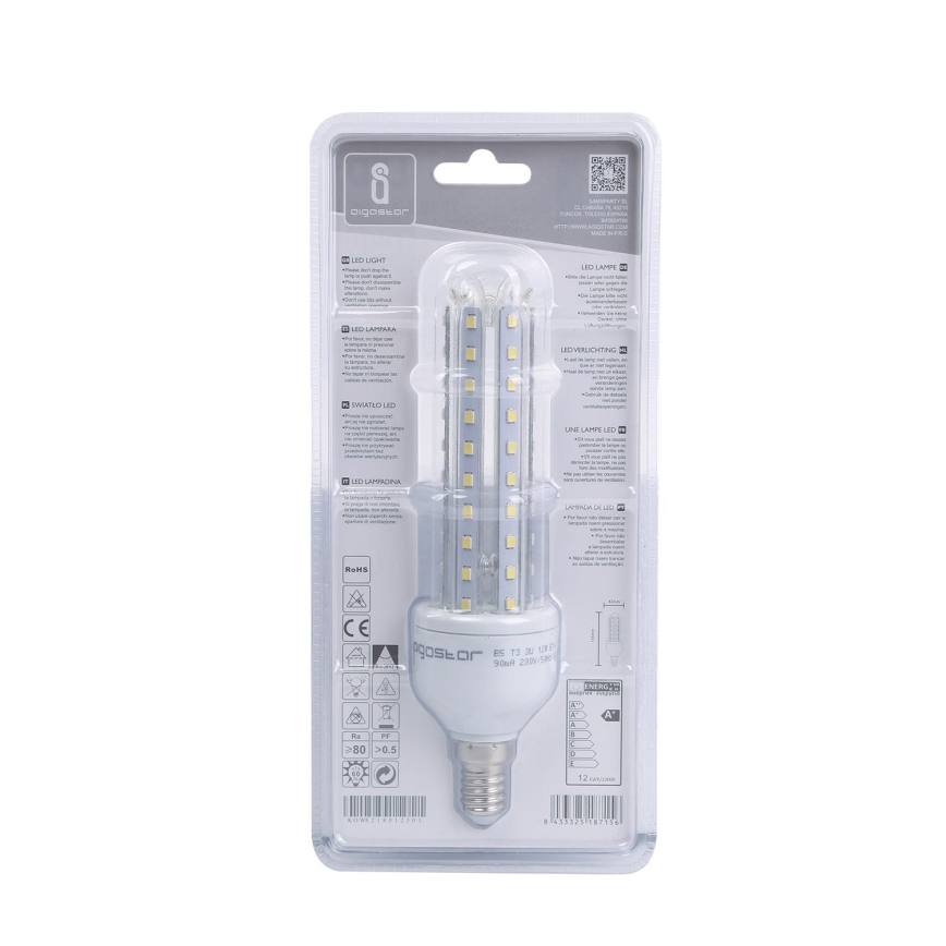 LED-pære E14/12W/230V 6500K - Aigostar