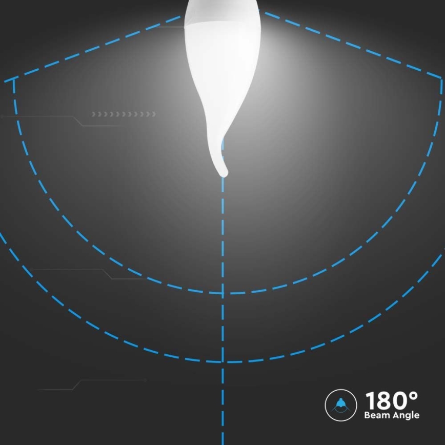 LED-pære E14/3,7W/230V 3000K