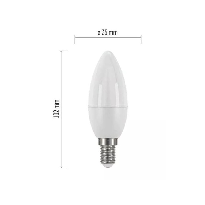 LED-pære E14/4,2W/230V 2700K CRI 94 Ra