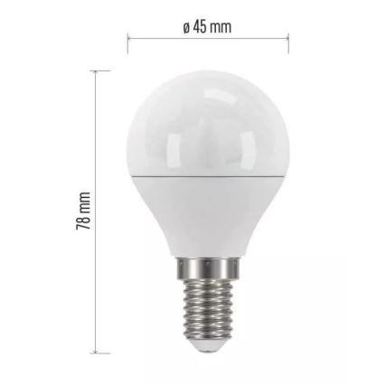 LED-pære E14/4,2W/230V 2700K CRI 94 Ra