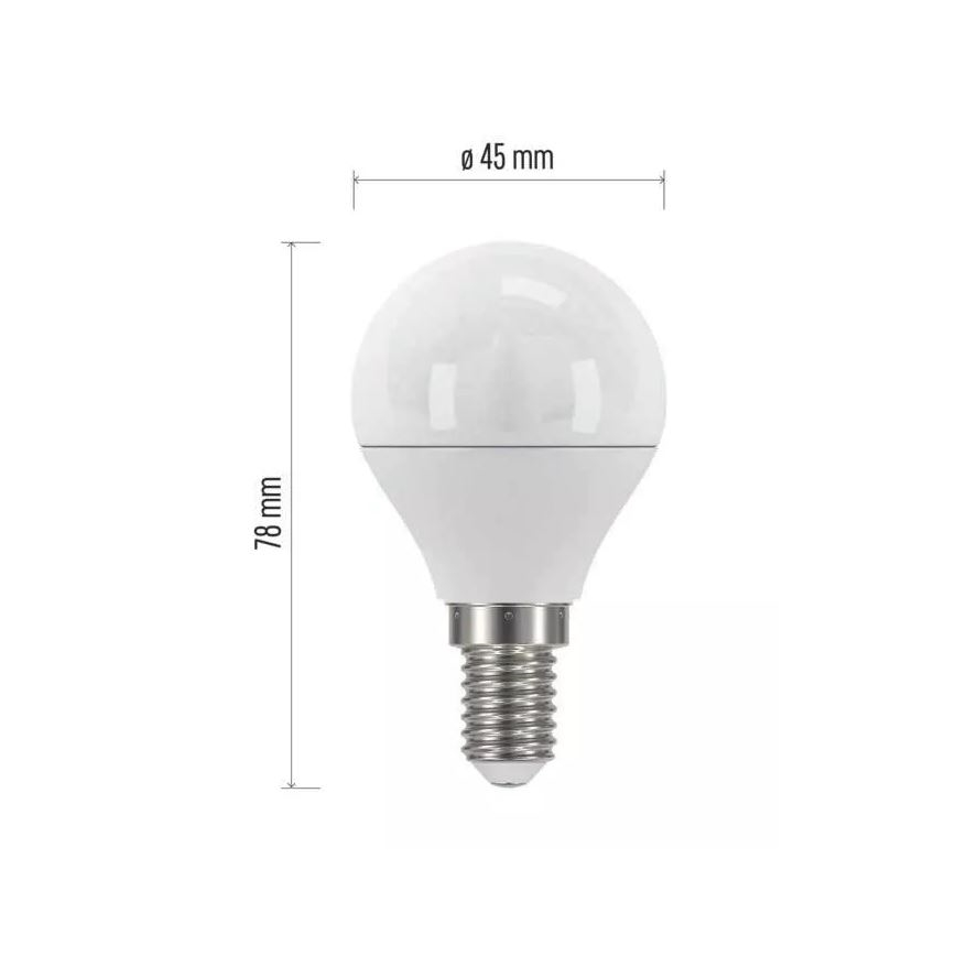 LED-pære E14/4,2W/230V 2700K CRI 94 Ra