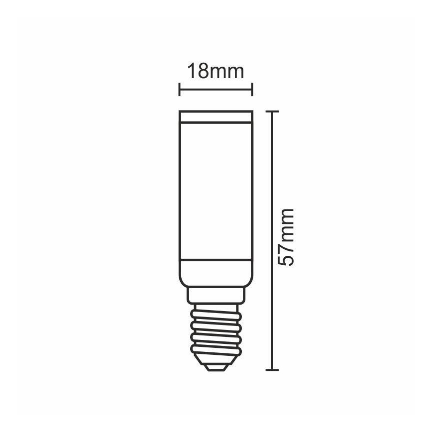 LED pære E14/5W/230V 4000K