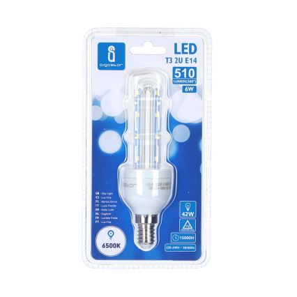 LED-pære E14/6W/230V 6500K - Aigostar