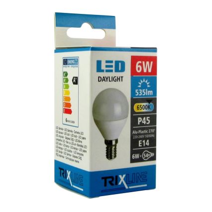 LED pære E14/6W/230V 6500K