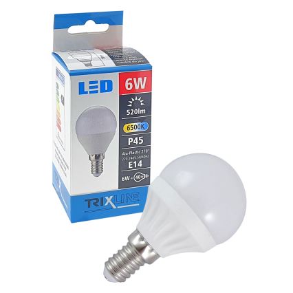 LED pære E14/6W/230V 6500K