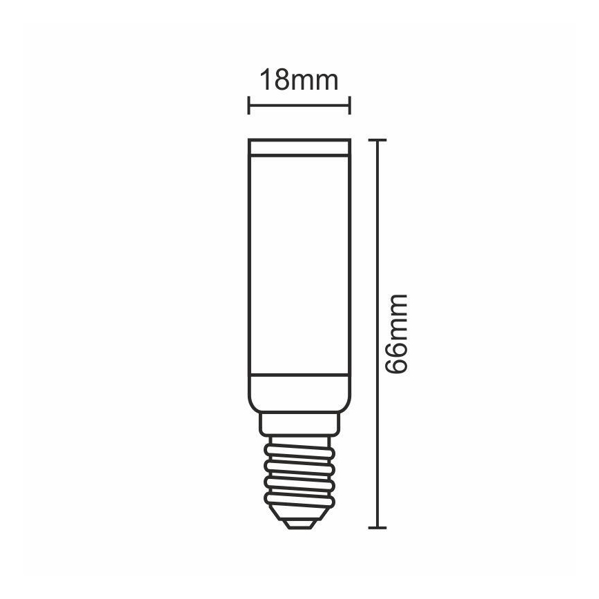 LED pære E14/7W/230V 2700K