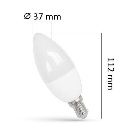 LED-pære E14/8W/230V 3000K