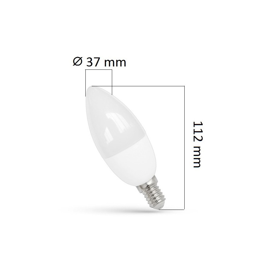 LED-pære E14/8W/230V 3000K