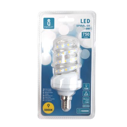 LED-pære E14/9W/230V 3000K - Aigostar