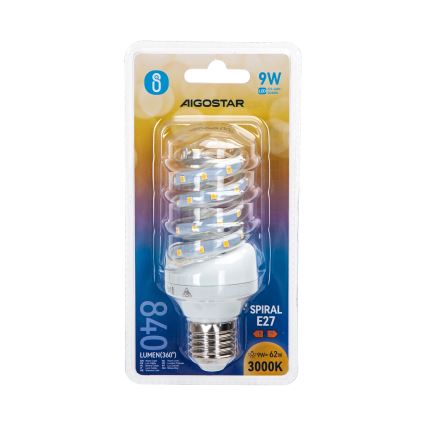 LED-pære E14/9W/230V 6500K - Aigostar