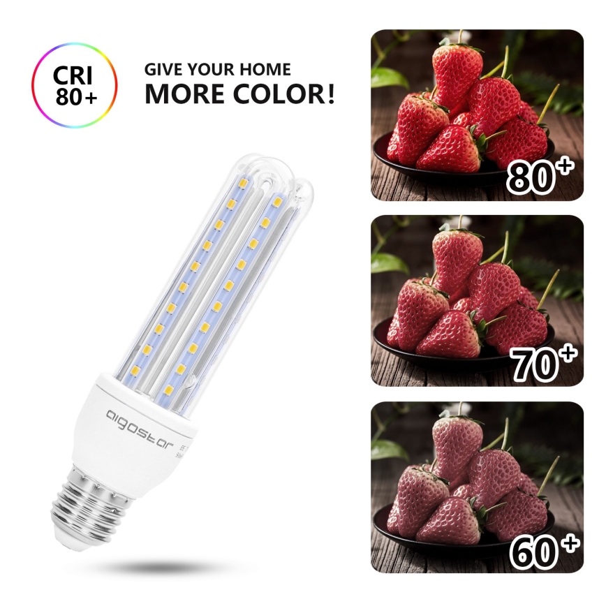 LED-pære E27/12W/230V 3000K - Aigostar