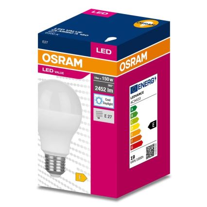 LED-pære E27/19W/230V 6500K - Osram