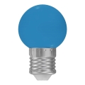 LED pære E27/1W/230V 5500-6500K blå