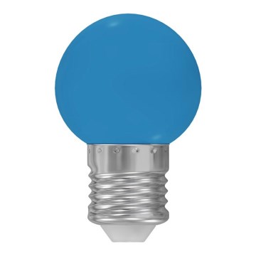 LED pære E27/1W/230V 5500-6500K blå