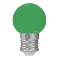 LED-pære E27/1W/230V 5500-6500K grøn