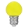 LED-pære E27/1W/230V 5500-6500K gul