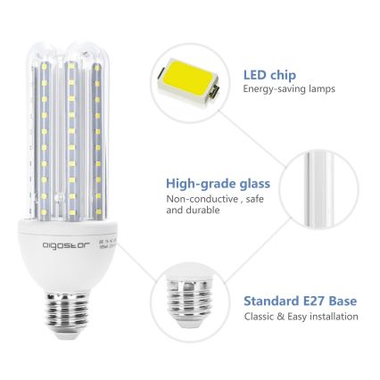 LED-pære E27/23W/230V 6500K - Aigostar