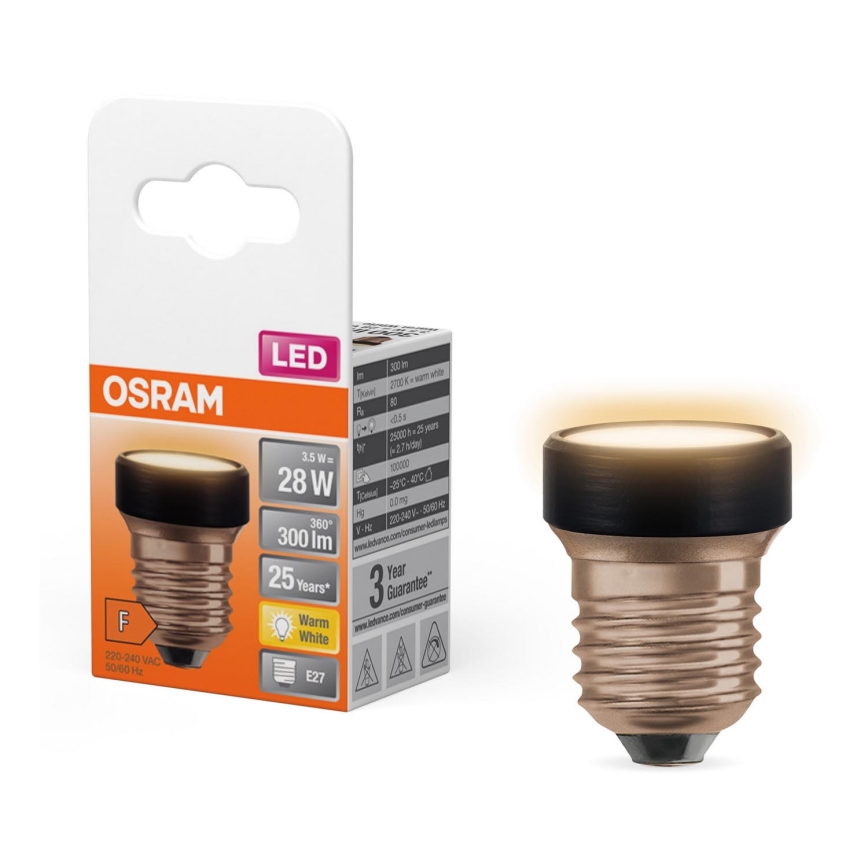LED-pære E27/3,5W/230V 2700K - Osram