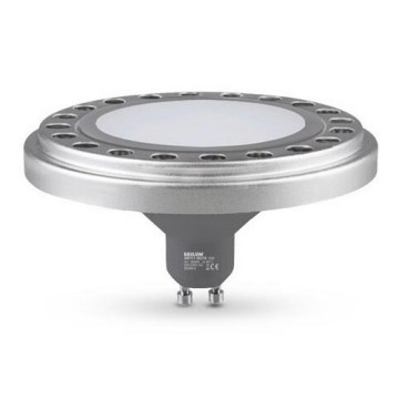 LED-pære ECOLINE AR111 GU10/12W/230V 4000K 120° sølvfarvet - Brilagi