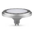 LED-pære ECOLINE AR111 GU10/15W/230V 3000K 120° sølvfarvet - Brilagi