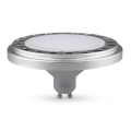 LED-pære ECOLINE AR111 GU10/15W/230V 4000K 120° sølvfarvet - Brilagi